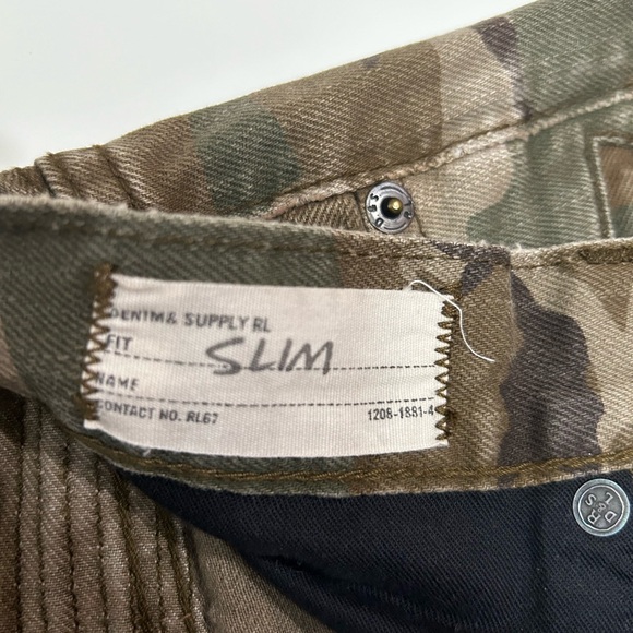 Ralph Lauren Denim & Supply camo jeans, size 30 - Picture 9 of 13